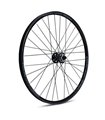 RUEDA DELANTERA DISCO 27.5 NEGRA EJE 15 MM