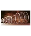 RUEDA TRASERA 20 x 1-3/8 RADIOS ALUMINIO