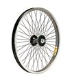 RUEDA DELANTERA  BMX 20x2.125 CARRETE Alum.EJE 9.5-36