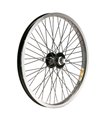 RUEDA TRASERA  BMX 20x2.125 CARRETE Alum. EJE 9.5-48